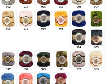 Single Lanoso Fantazy Yarn 70 Meters-100 Grams Spring Sammer