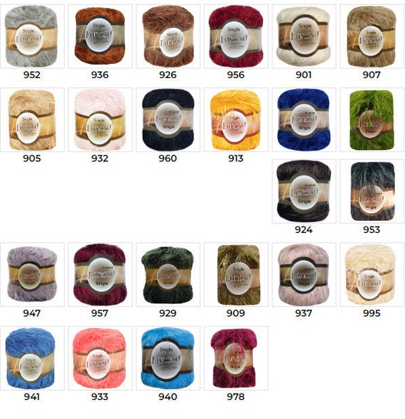Single Lanoso Fantazy Yarn 70 Meters-100 Grams Spring Sammer
