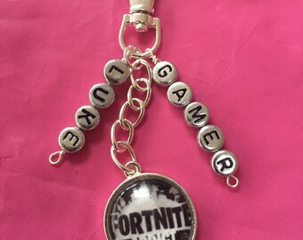 personalised fortnite keyring - free fortnite keychain