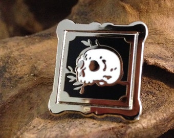 Small Portrait of a Skull - Series 1 - Collectable Enamel Pin