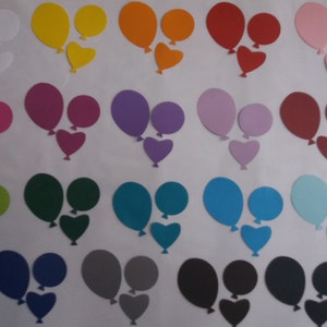 Stanzteile Scrapbooking 90 Luftballon