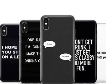 Lol Iphone Case Etsy - funny quotes iphone case joke text samsung skin funny phone cover huawei case humour text phone case !   lol phone case r25