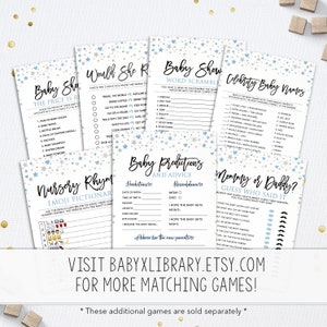 Baby Traits Game Baby Shower Traits Game Baby Shower Game - Etsy