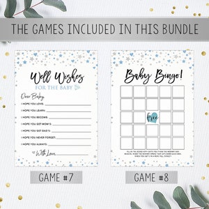 Baby Shower Games Bundle Baby Shower Printables Instant - Etsy