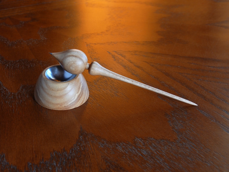 Russian support spindle with a metal tip Etsy