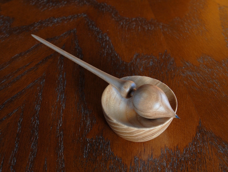 Russian support spindle with a metal tip Etsy