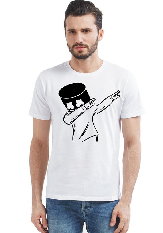 marshmello printed t shirt