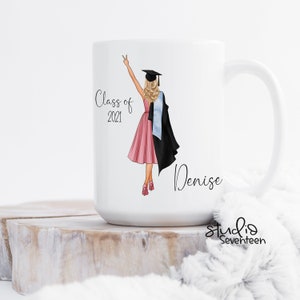 Graduation Gift Personalized, Graduation Mug, Graduation Gift for Her, Graduation Gift for Friend, Class of 2021
