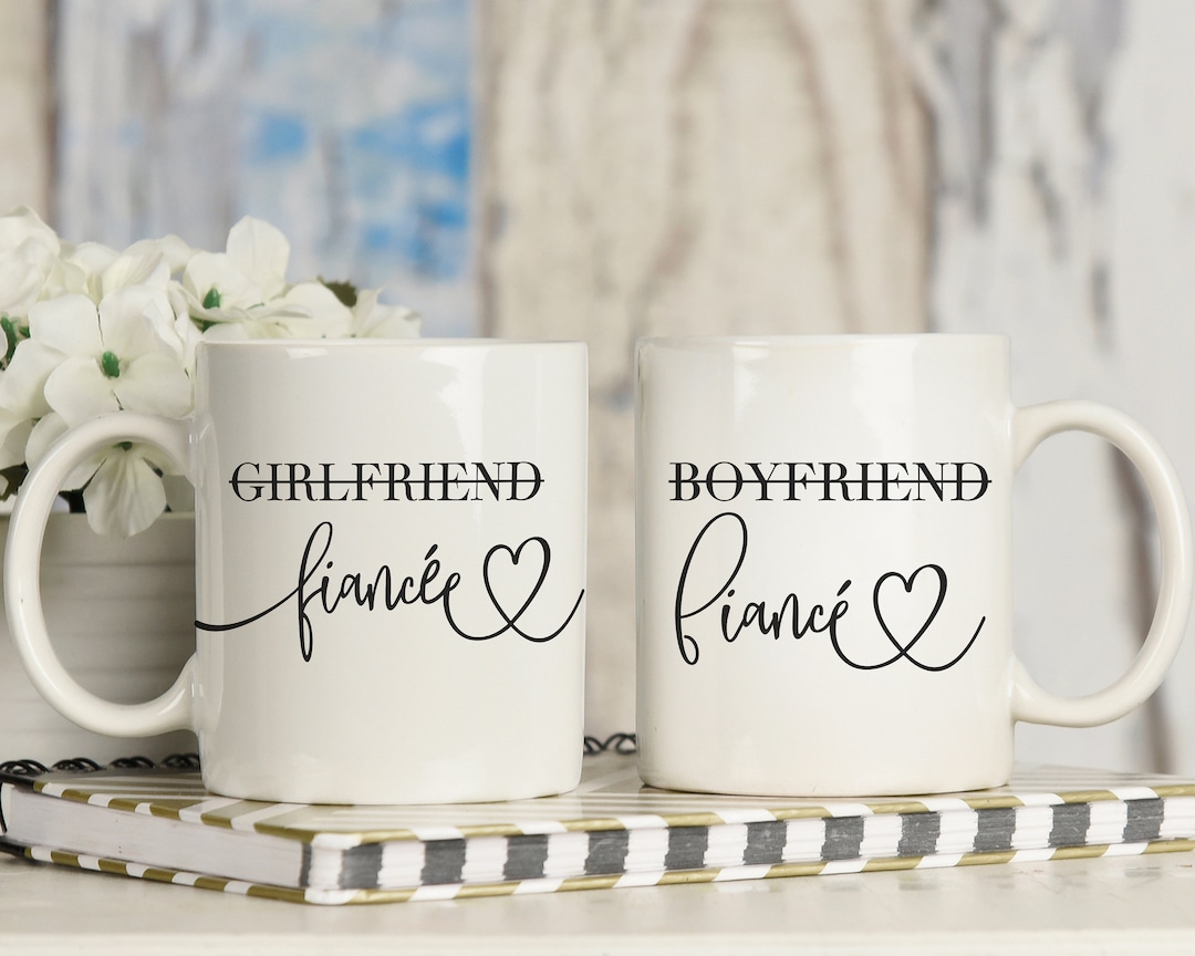 Engagement Gift for Couple, Fiance Mug, Engagement Mug, Wedding Gift, Fiance Coffee Cup, Fiance