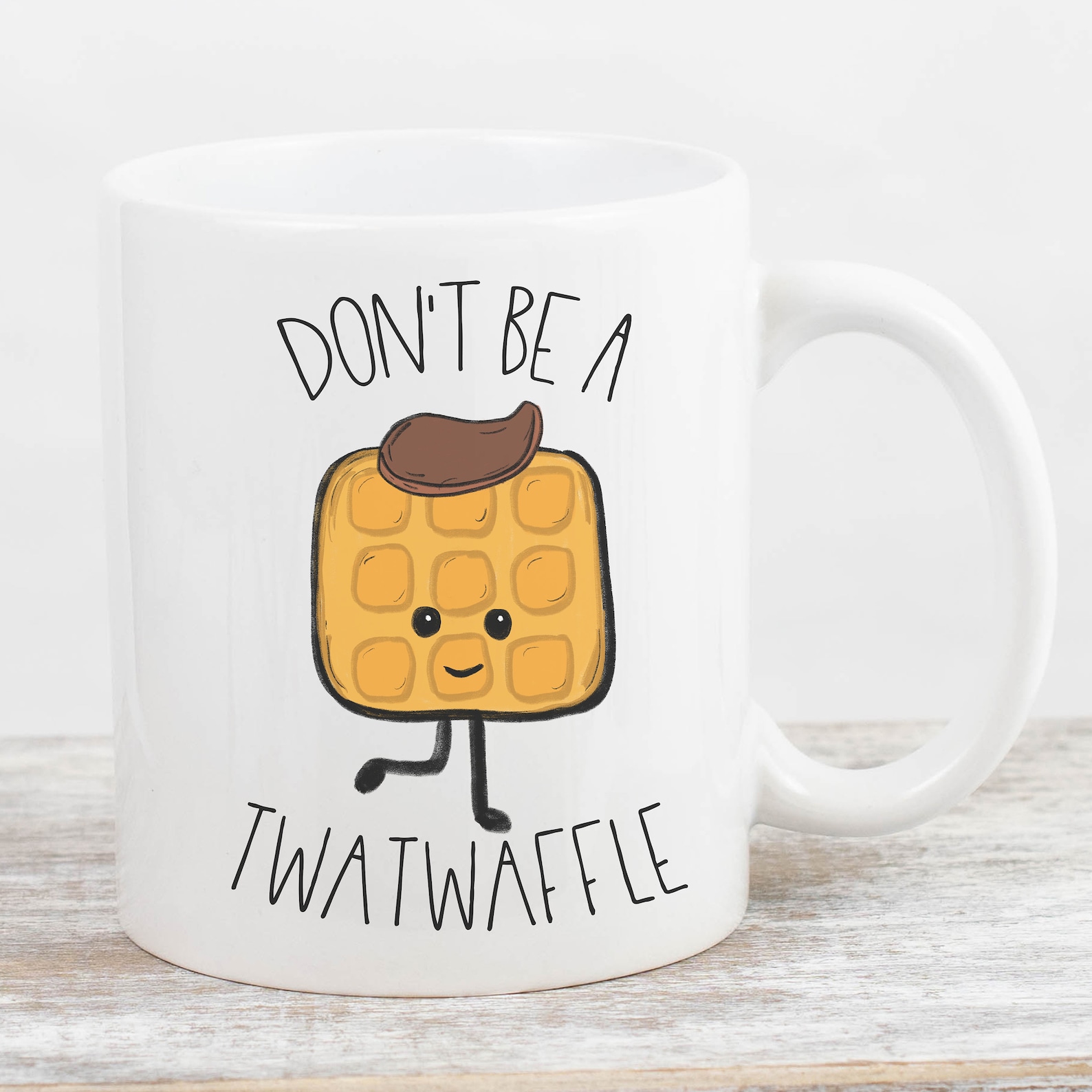 Don't Be A Twatwaffle Mug Waffle Lover Gift Mug With Etsy