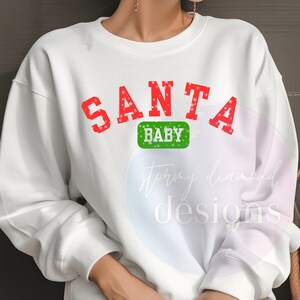 Santa Baby png, Christmas png, Santa university png, university png, Christmas Vibes png, Santa png, xmas sublimation, christmas sub,