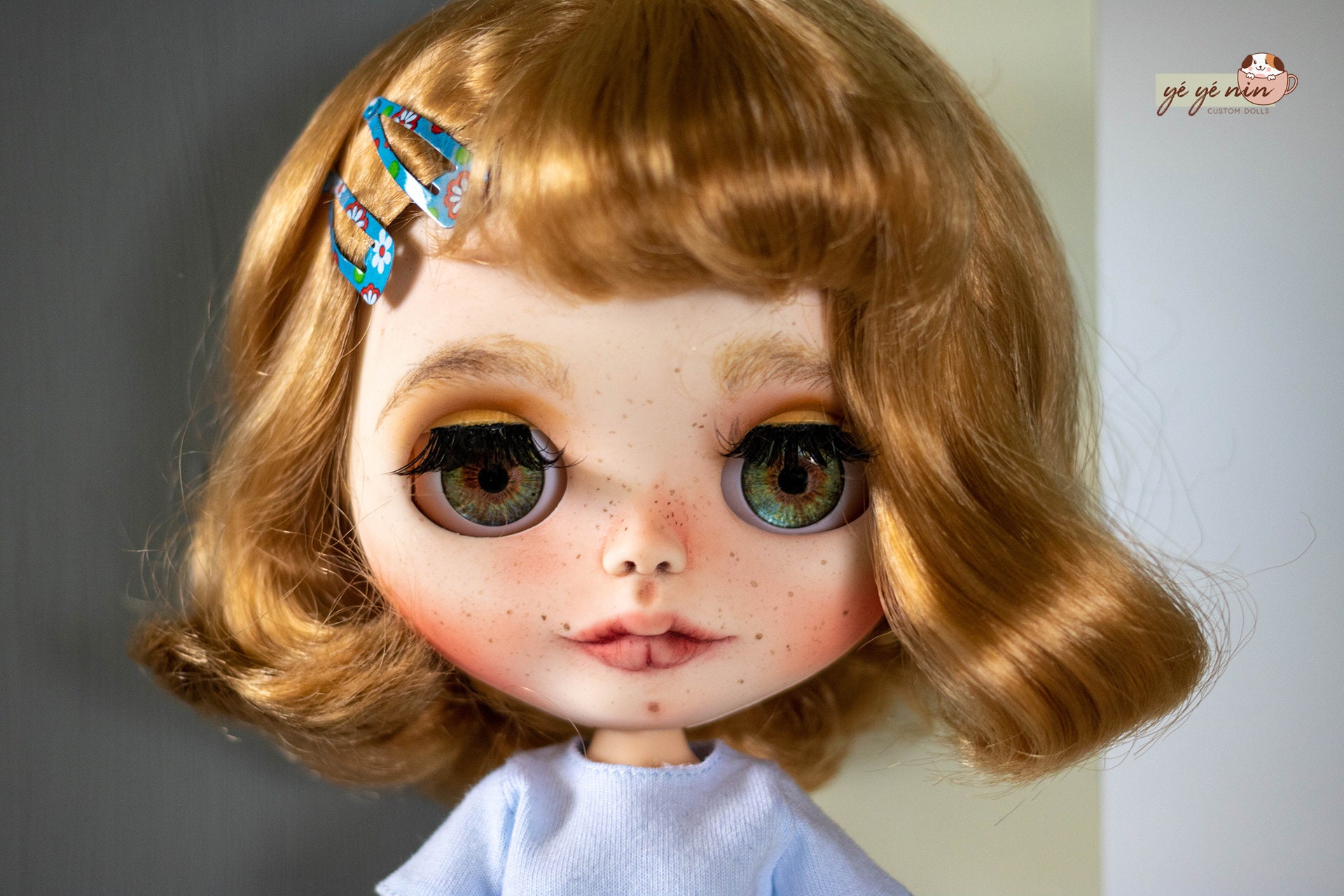 Poupée Doll Blythe Bohemian Peace OOAK FC full custom (no pullip