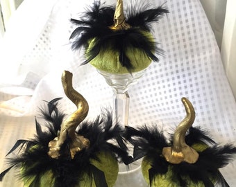 Fluwelen pompoenen Pompoen tafeldecoratie Herfsthuwelijksdecor Herfsthuwelijksgunsten