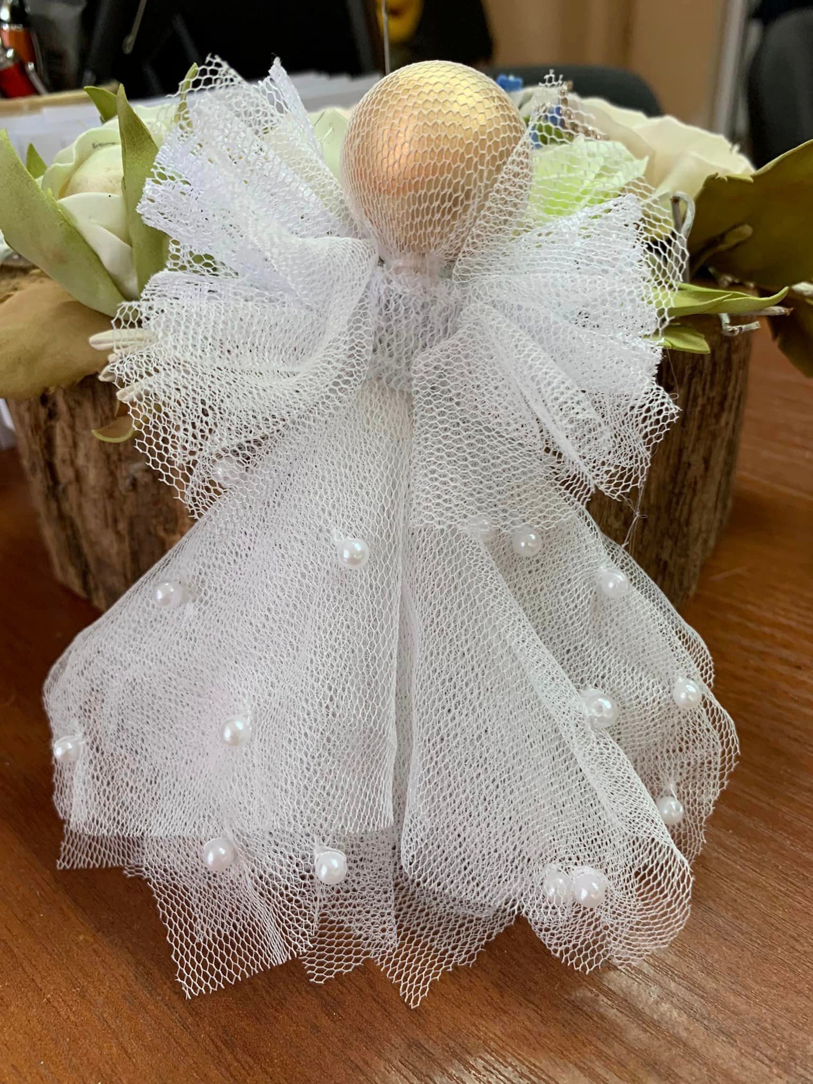 Lace Angel Ornament Shabbyb Chic Angel 2024 Christmas Ornament - Etsy