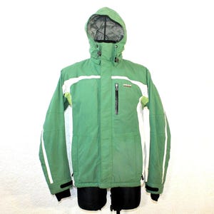 Green Ski Jacket Men Vintage 8848 Altitude Insulated Padded S/M