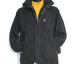 Haglofs Astral/orion Gore-tex Jacket Men's Blue Hooded Ski Light