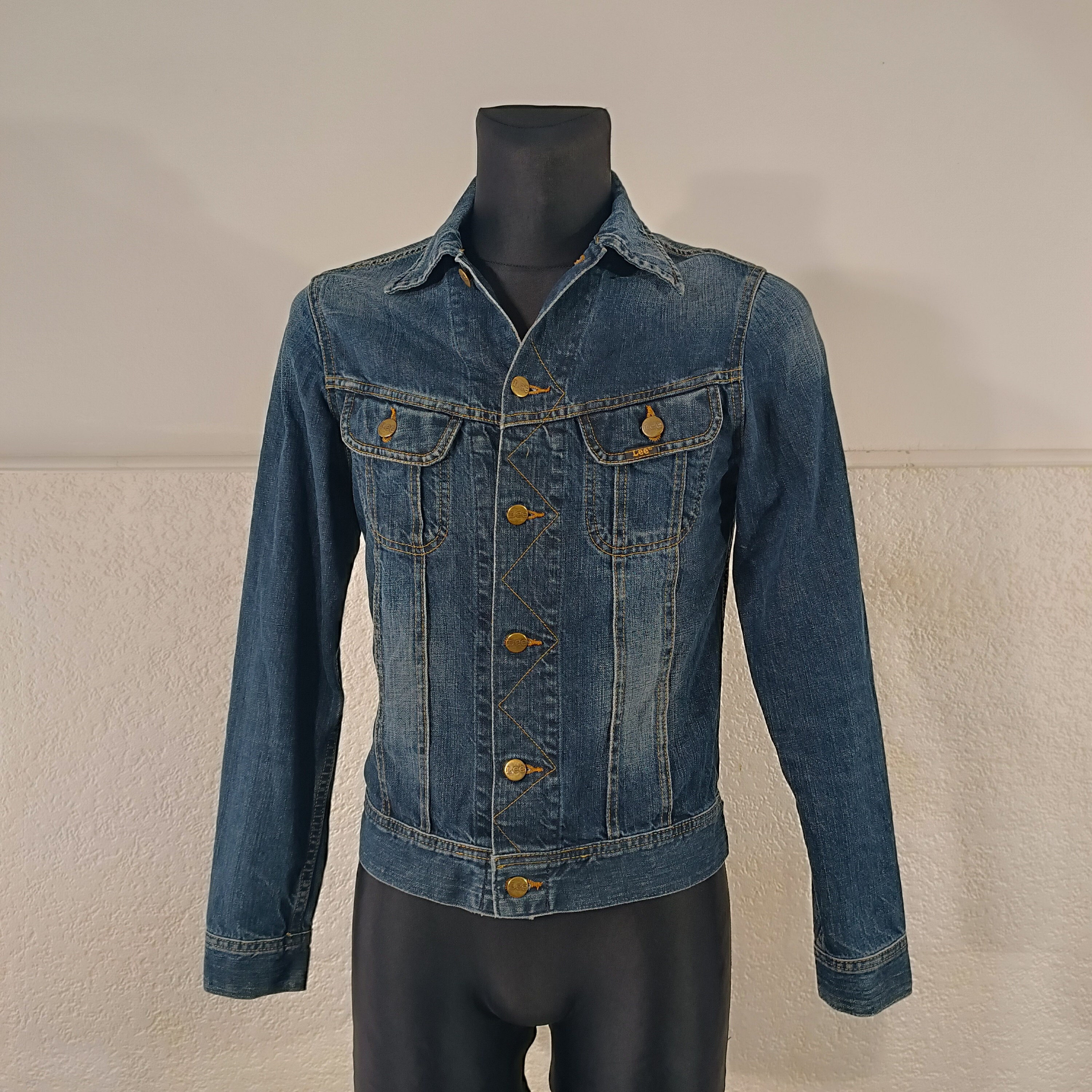 希少80s Lee トラッカージャッケット 希少 USA製 80's Lee × Hard Rock CAFE デニム トラッカー
