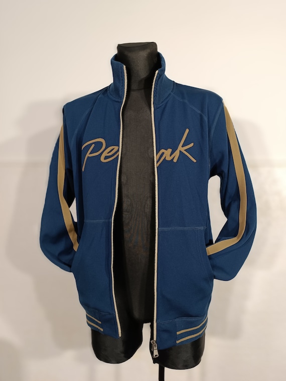 Vintage Navy Peak Performance Y2K Tracksuit Jacke… - image 10