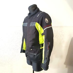 Veste de course, veste Racer, veste moto néon, veste RICHA Touring, veste moto, veste biker, veste textile, veste moto M