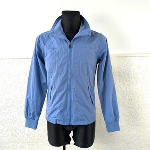 Peak Performance Jacket Women Light Blue Windbreaker: Breathable Zip-Up Autumn, Medium Size