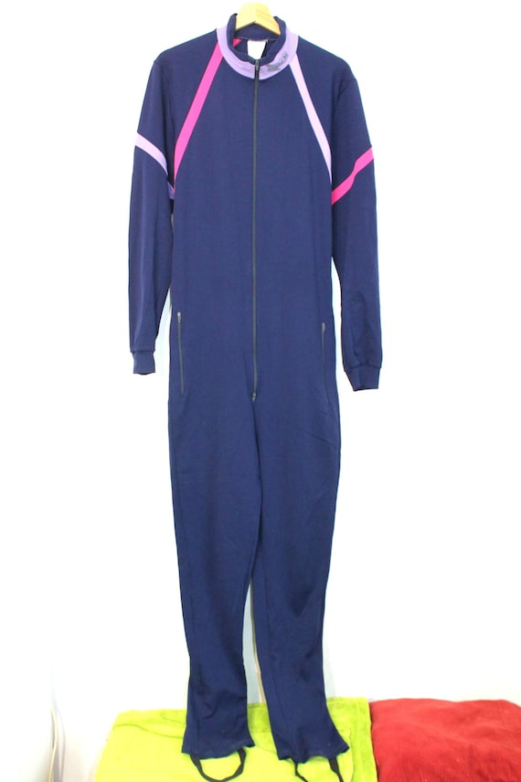 Vintage One Piece Tracksuit / Retro Sport Suit / NORHEIM