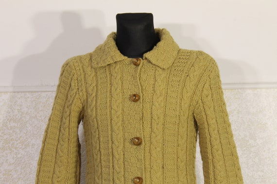 70’s Blue Open Knit Cardigan by Marvin