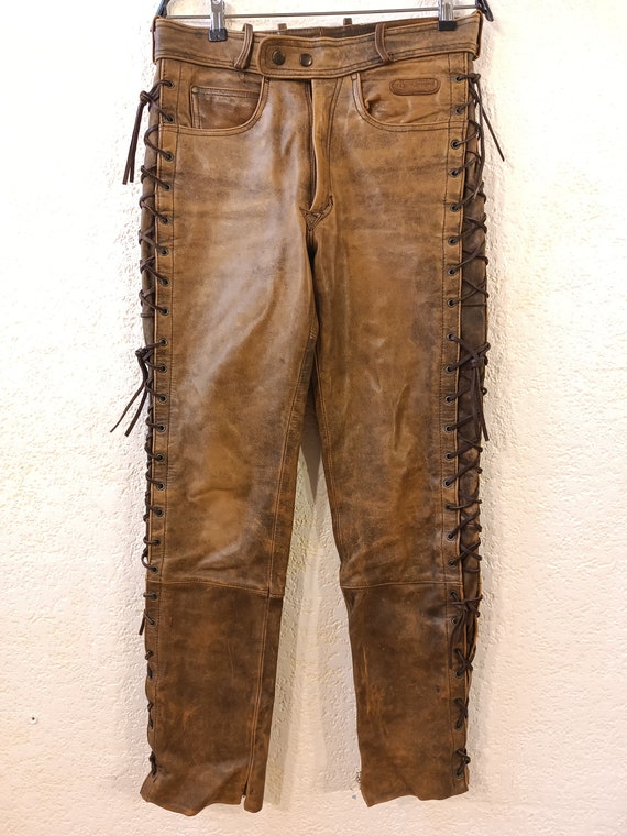 KAMIYA Distressed Sarge Pants （BROWN） KAMIYA Distressed Sarge Pants （BROWN） -FASCINATE