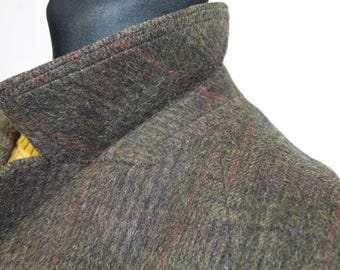 Gilet de tir Hillside Tweed Couleur Moss Green - Gilets de Chasse