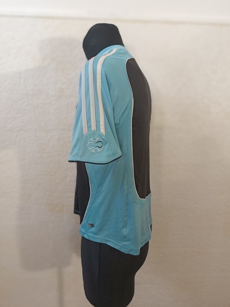 Vintage Newcastle United Adidas Soccer Jersey, Northern Rock Sponsor, Medium Size Football Kit