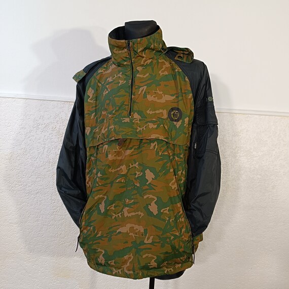 Anorak camo Jacket Camo Windbreaker Camo Sweatshirt Camo Hoodie Hunting Jacket Camouflage Jacket Military Hoodie Camo Hooded Jacket L Etsy UK