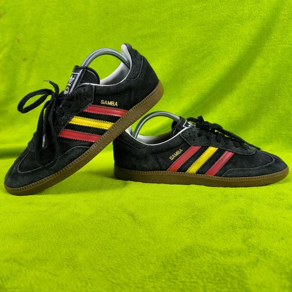 adidas gazelle silver green womens ADIDAS Sneakers SAMBA OG B75807 Men's Leather Black