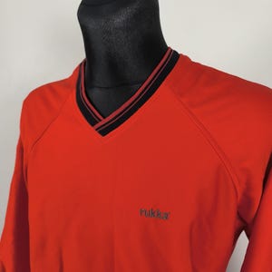 Rukka Gore Windstopper pullover Red, Windbreaker Vintage