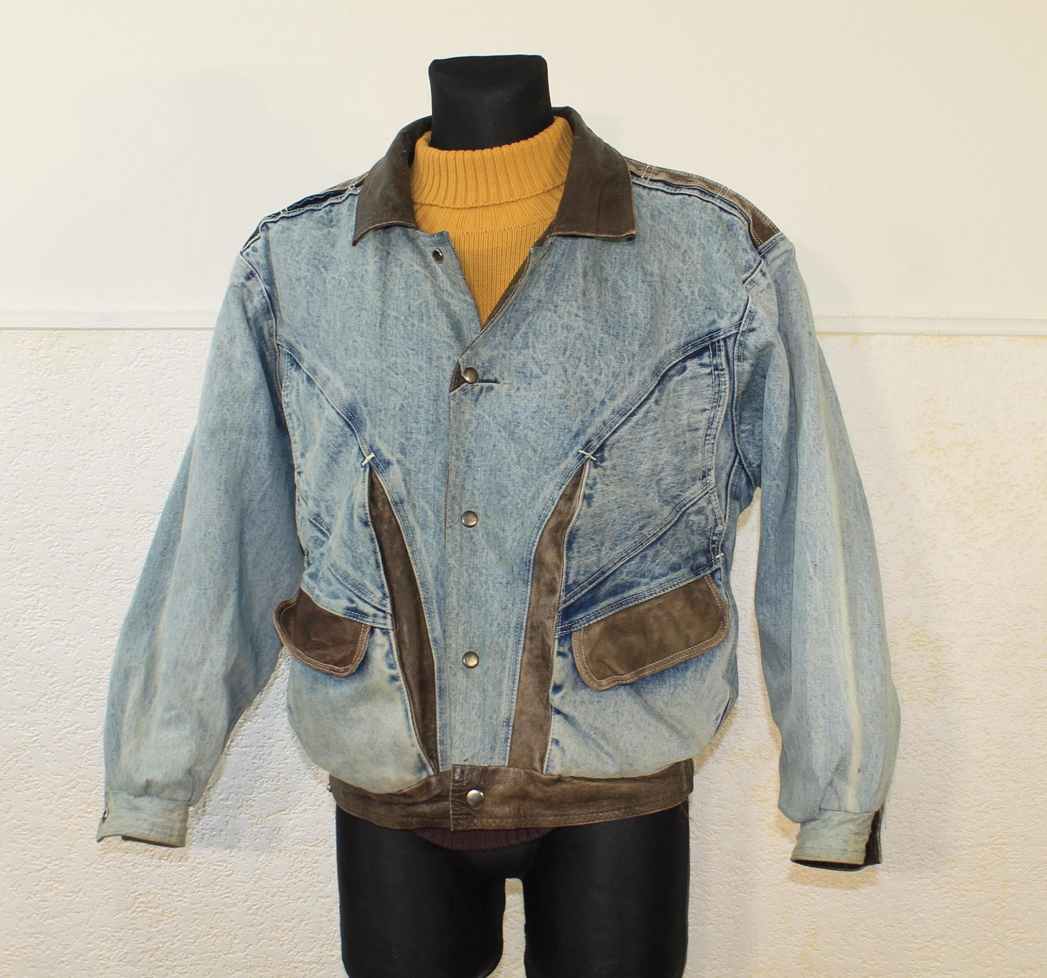 福*様 vtg 80s short leather bomber jacket VINTAGE LADIES LEATHER Bomber Jacket B2 B Squared 1980s Size