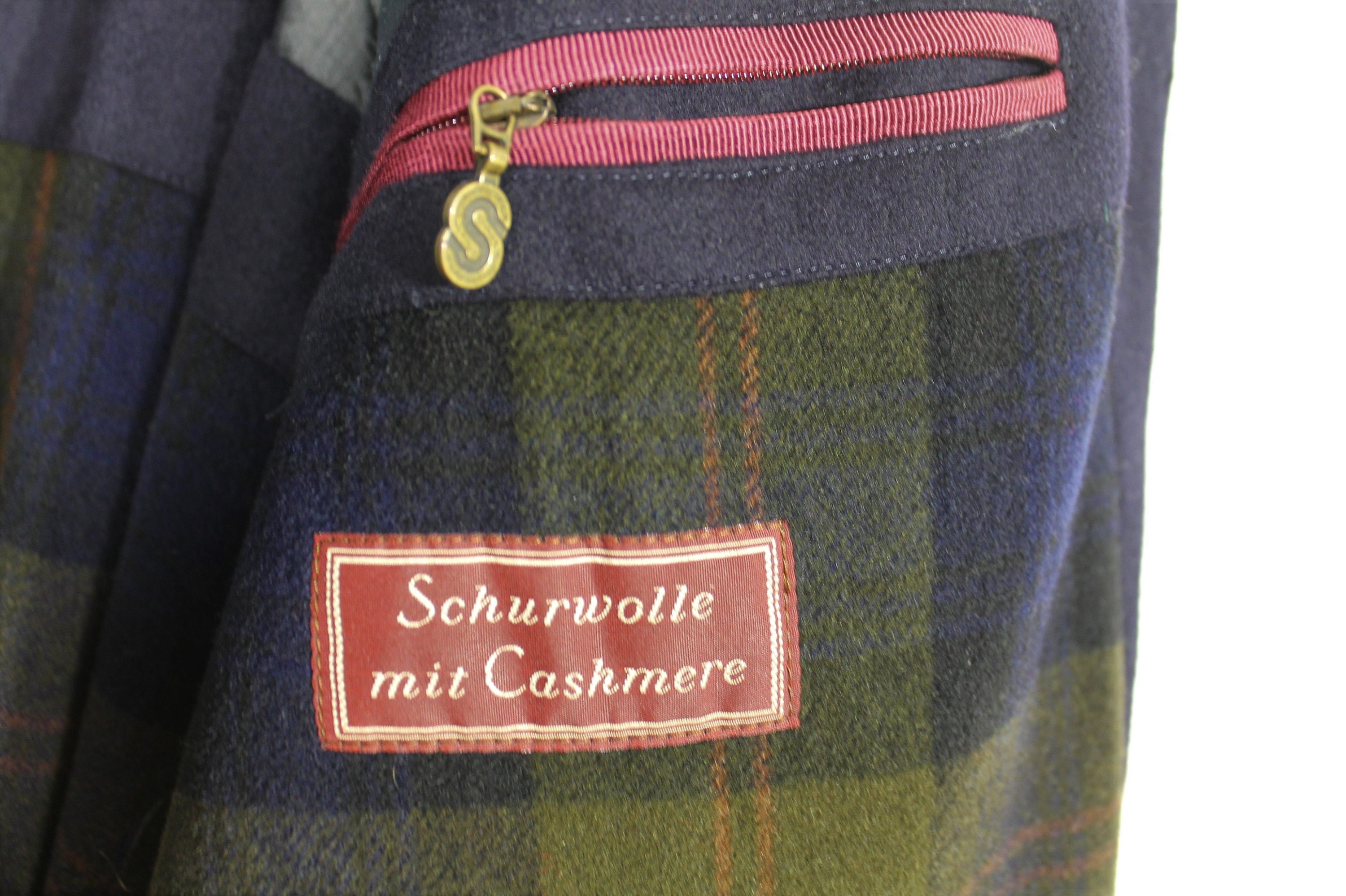 Manteau SCHNEIDERS Taille 50 (40 UK) - Gris - Laine - Occasion Très Bon état - Homme