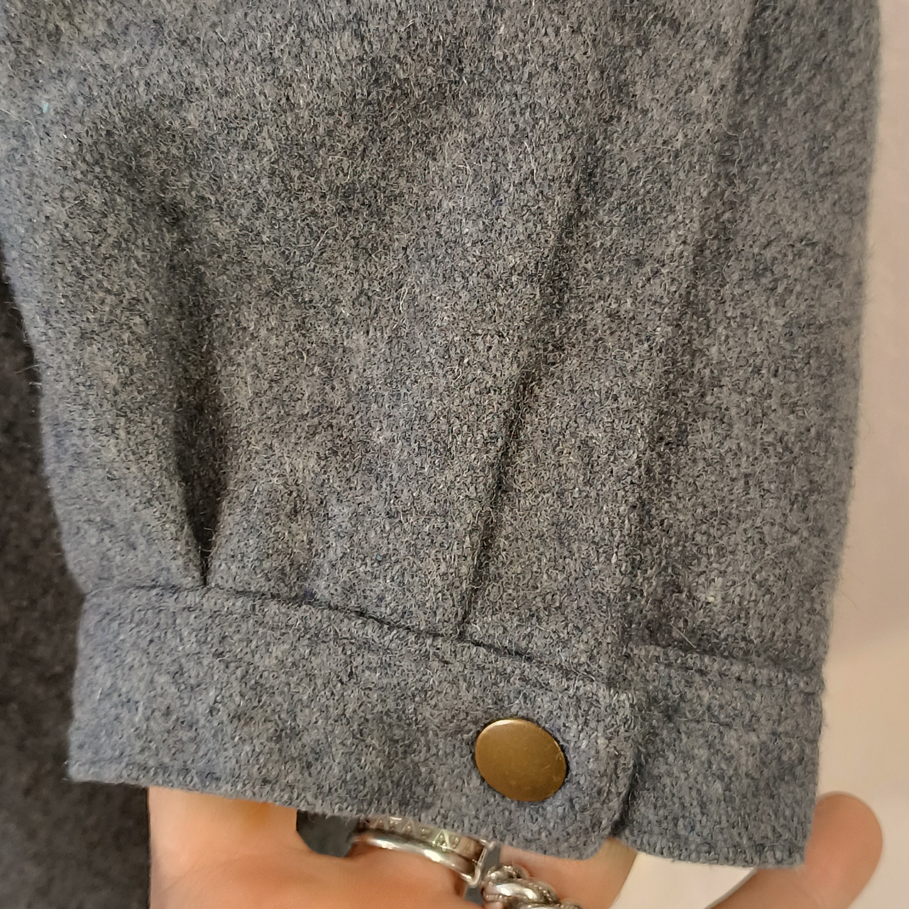 【HI FI FNK】Alpes Wool Bomber Jacket HI FI FNK】Alpes Wool Bomber Jacket