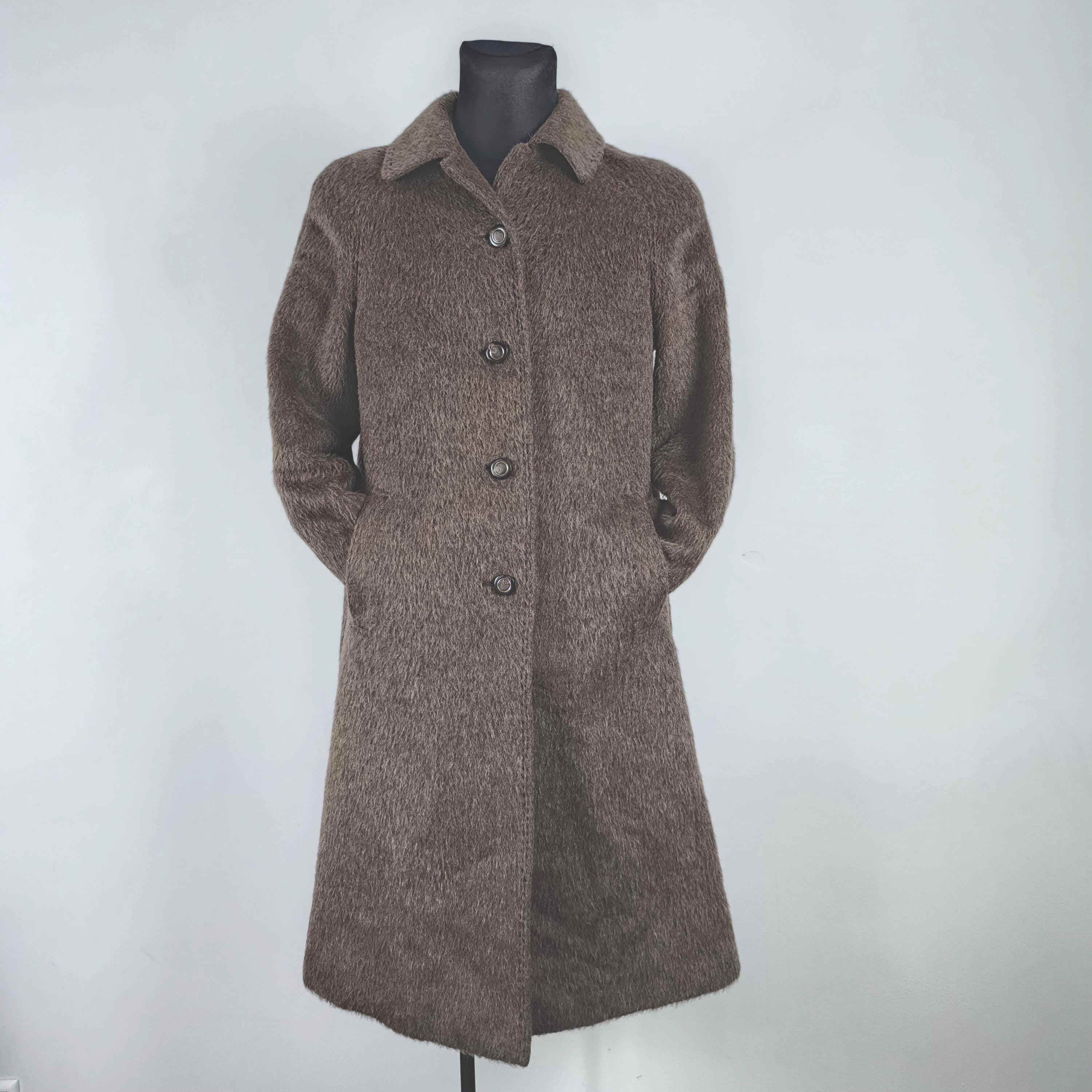 Vintage Llama Wool Coat - Etsy