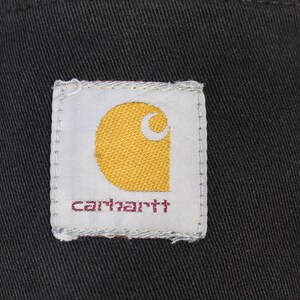 Carhartt Pants Black Denim: Vintage Men's 34x34 Basic Trousers