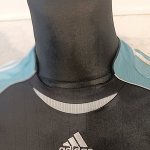 Vintage Newcastle United Adidas Soccer Jersey, Northern Rock Sponsor, Medium Size Football Kit
