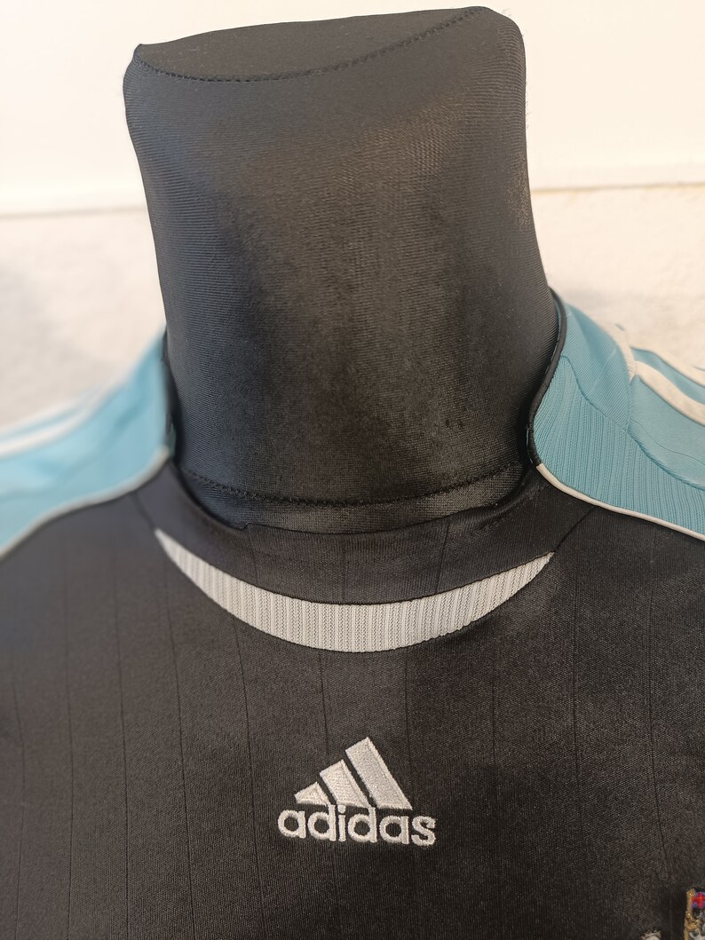 Vintage Newcastle United Adidas Soccer Jersey, Northern Rock Sponsor, Medium Size Football Kit