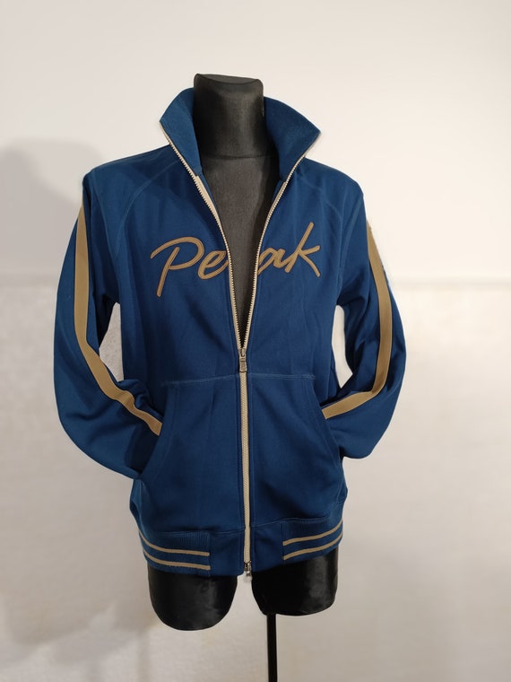 Vintage Navy Peak Performance Y2K Tracksuit Jacke… - image 4