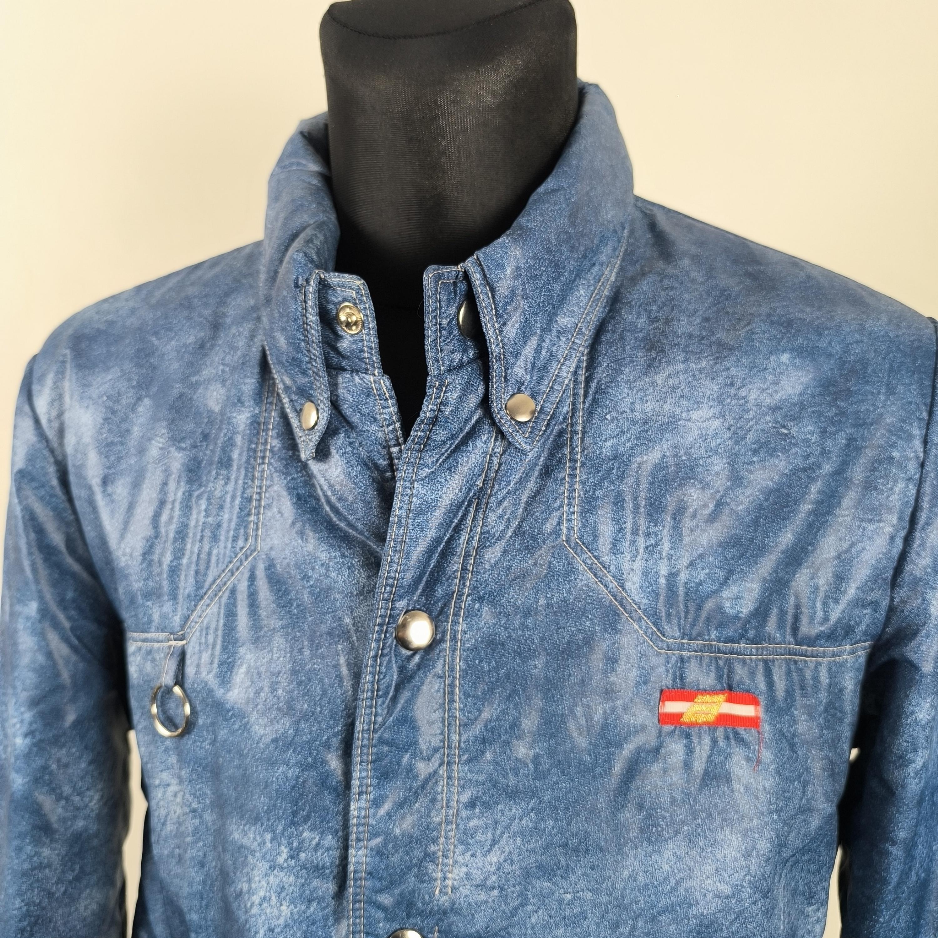 Vintage Austrian Men's Ski Jacket - 80s Anba Padded Puffer