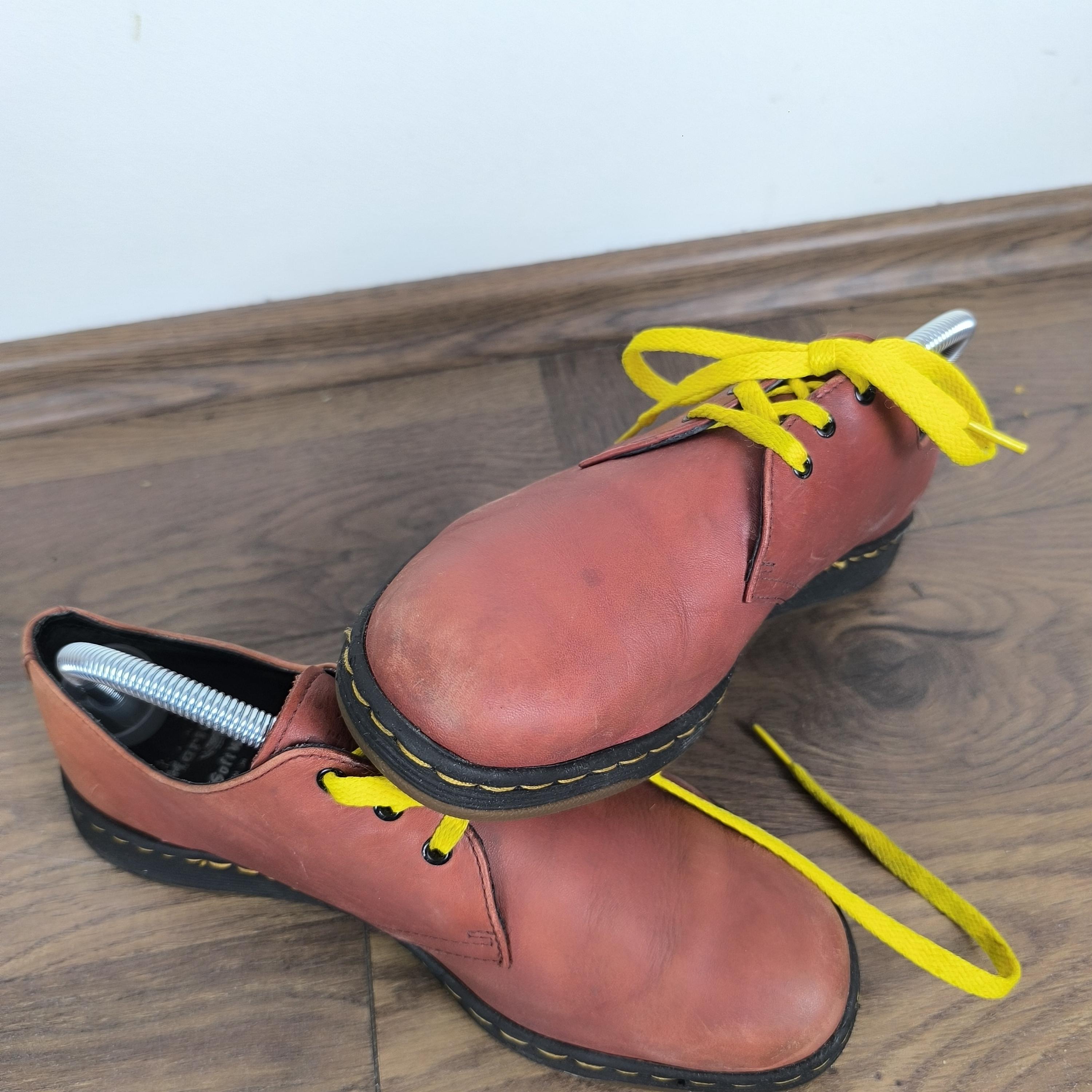 Dr Martens Shoes Cavendish Red Cherry Leather Lace-up Oxford EU 41