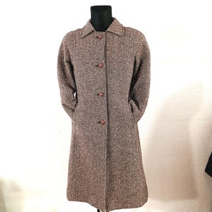 70s Tweed Coat - Etsy 