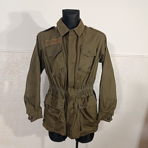 Original Italian army olive green jacket shirt military BDU surplus issue Military surplus, Italian Military Jacket