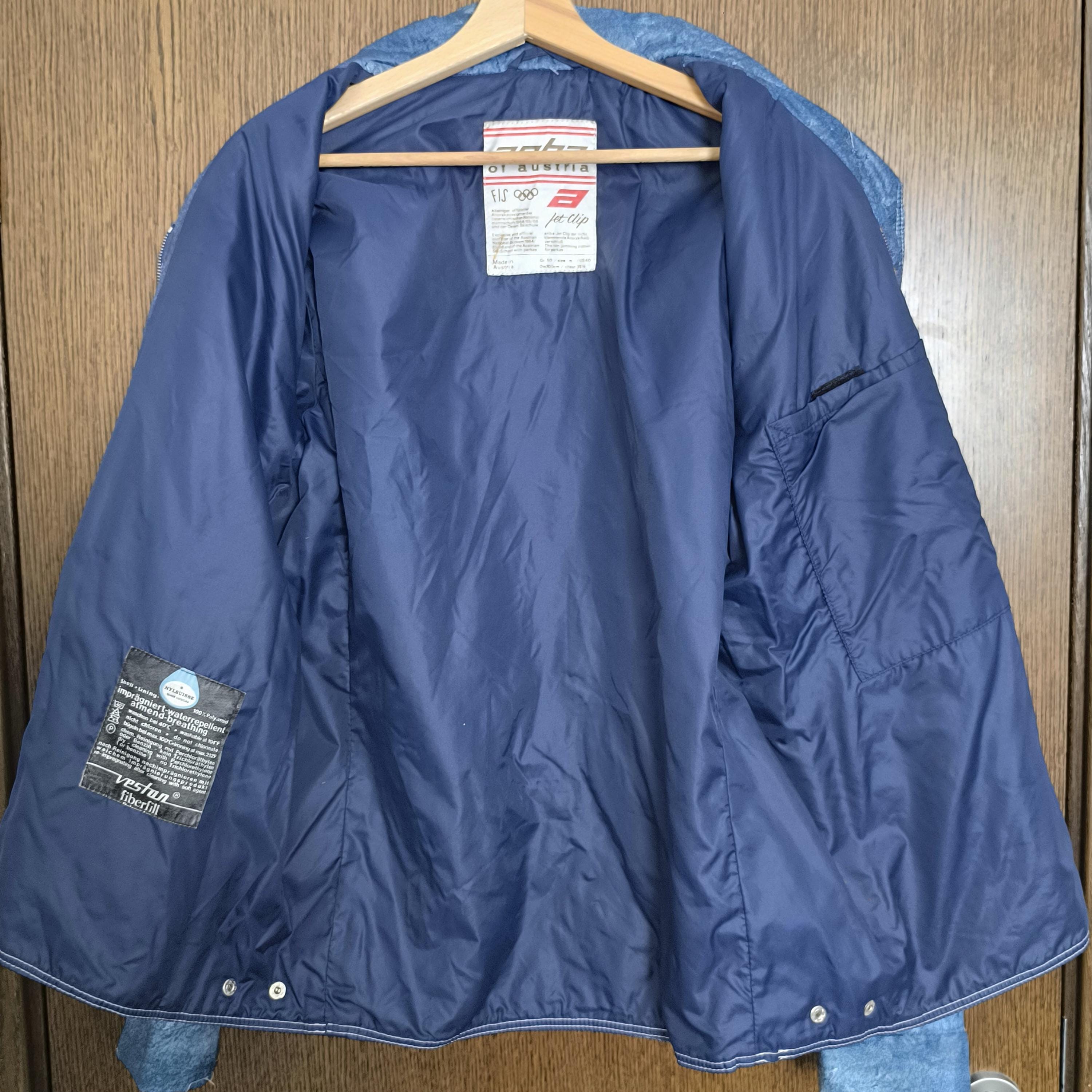 Vintage Austrian Men's Ski Jacket - 80s Anba Padded Puffer