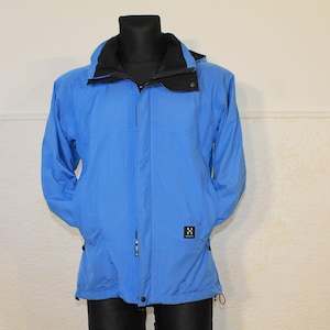Haglofs Jacket Women Waterproof Hooded - Medium Size Windbreaker for Outdoor Activities