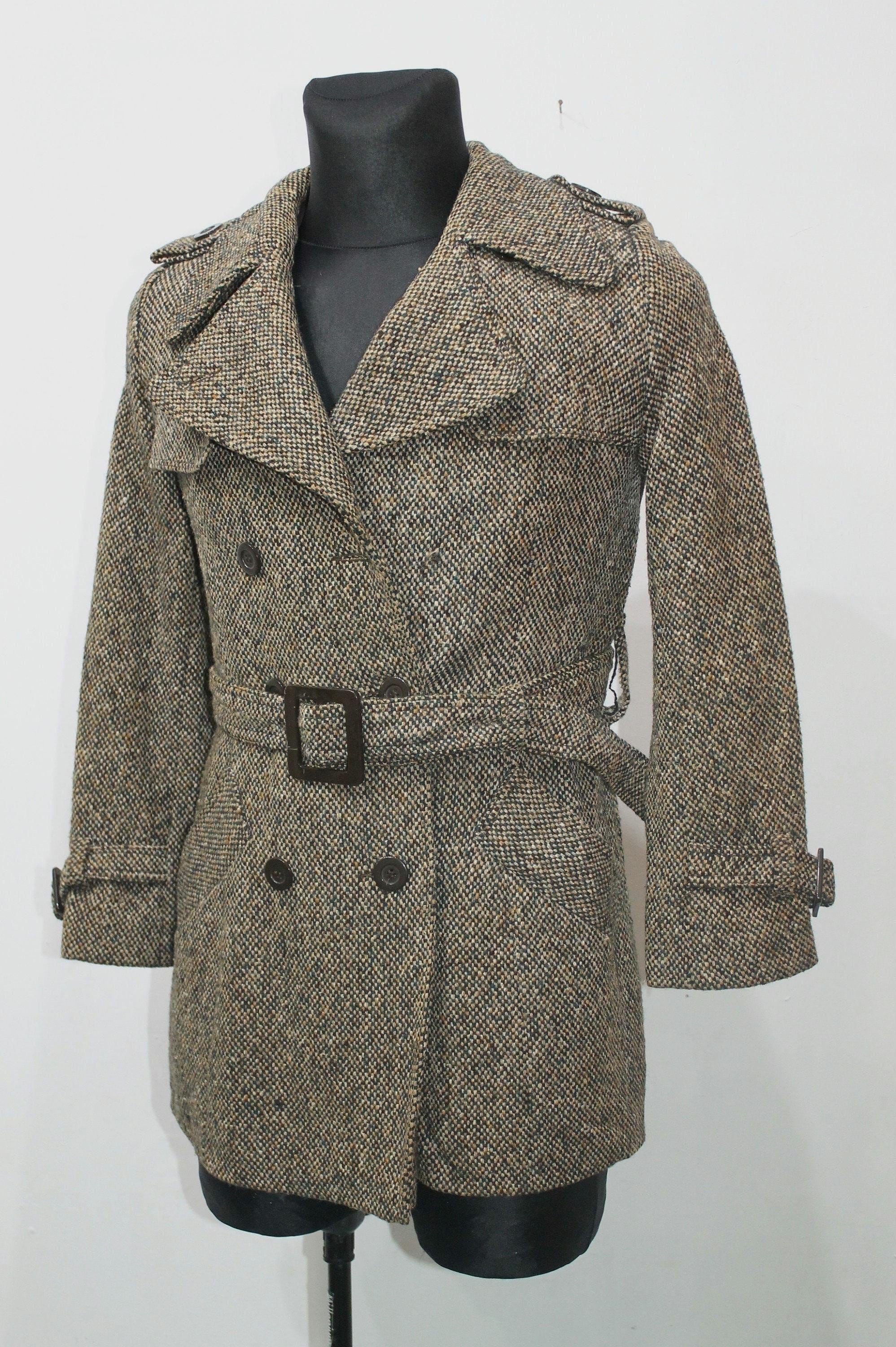 70-80s vintage　Nep Tweed Classical Coat 70-80s vintage Nep Tweed Classical Coat 70-80s vintage Nep