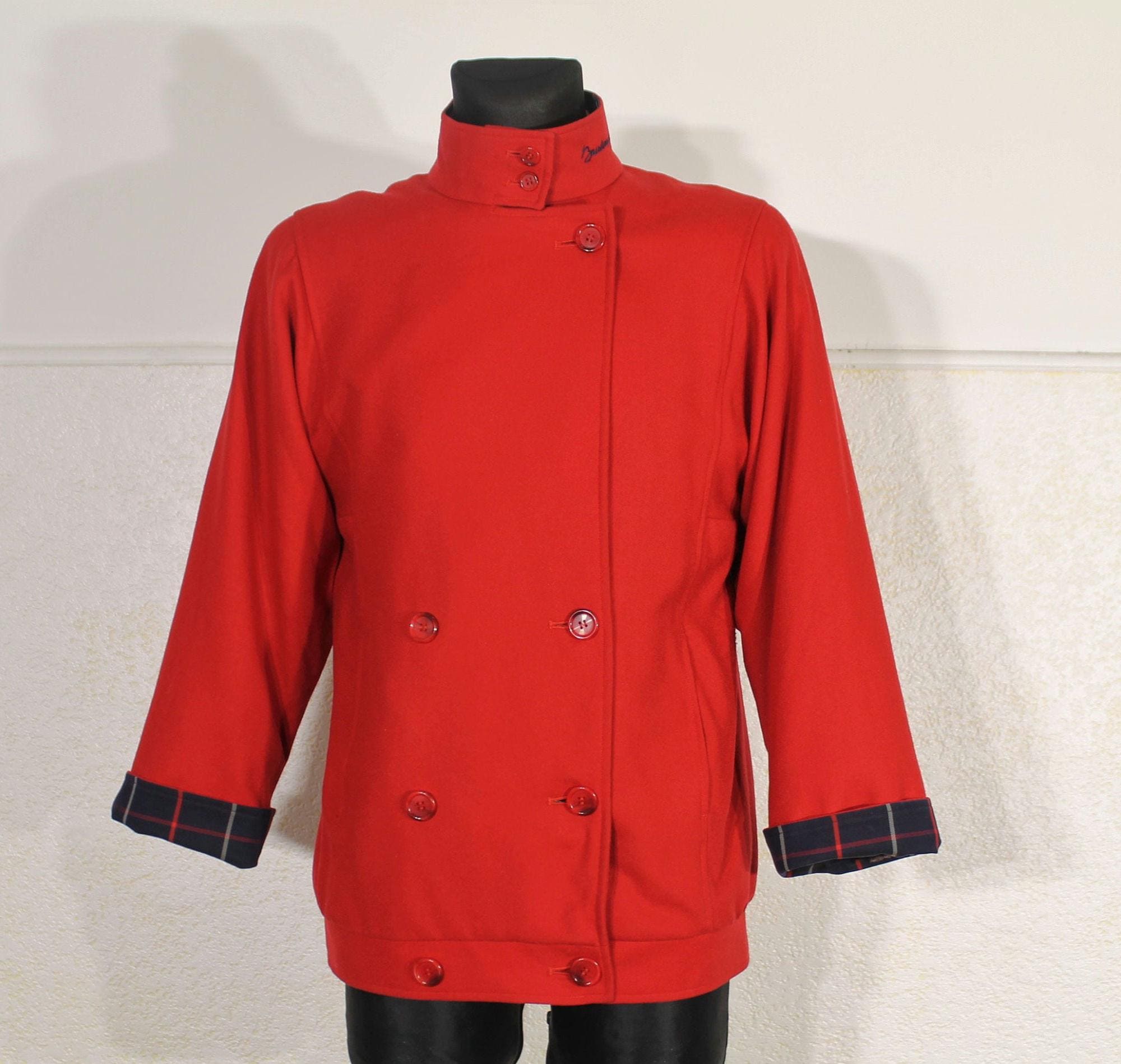 ジャケット・アウター Special Vintage Burberry coat for Women Burberry Velvet Collar Jacket — Check It Vintage