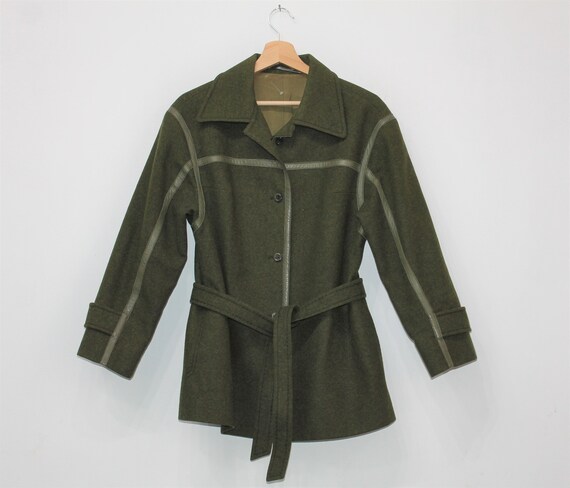 Belted womens winter coat hotsell