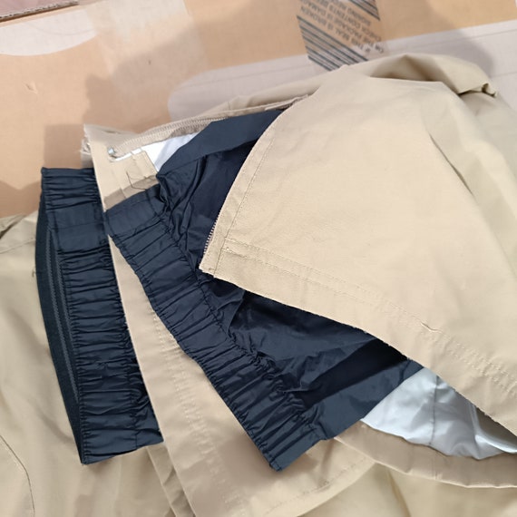 Vintage 90s Brown Ski Pants, Cargo Ski pants, Fin… - image 3